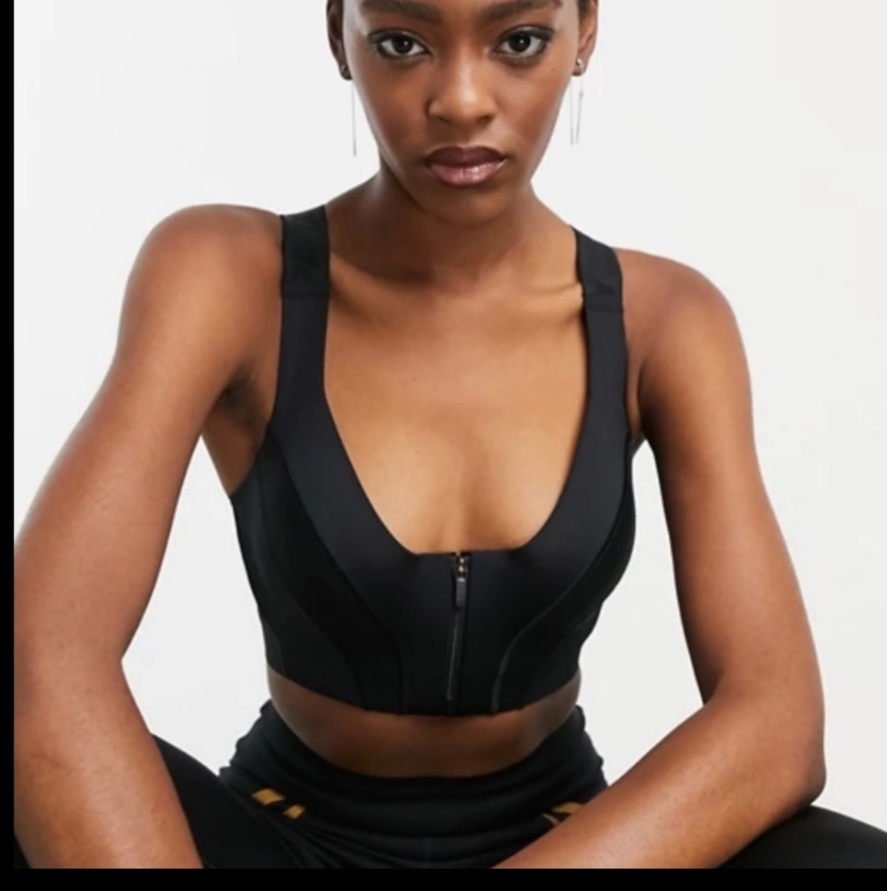 Ivy Park/Adidas Medium Support Sports Bra - Picture 1 of 9
